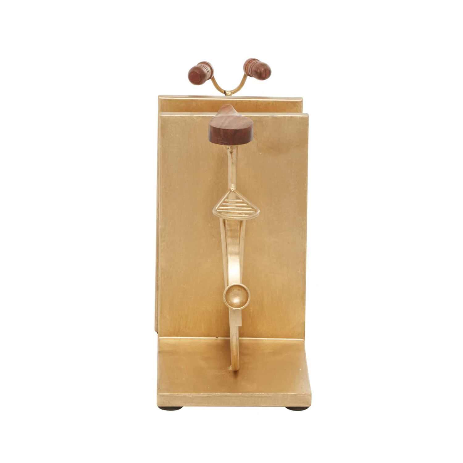 9" Contemporary Bicycle Iron Bookend Set 12 9" Contemporary Bicycle Iron Bookend Set - Image 10