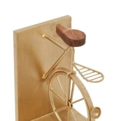 9" Contemporary Bicycle Iron Bookend Set 29 9" Contemporary Bicycle Iron Bookend Set -Optima Home Decor Store D494231S 5