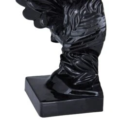 The Novogratz Modern Rooster Farmhouse Dolomite Bookend Set -Optima Home Decor Store D511352S 4