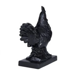 The Novogratz Modern Rooster Farmhouse Dolomite Bookend Set -Optima Home Decor Store D511352S 5