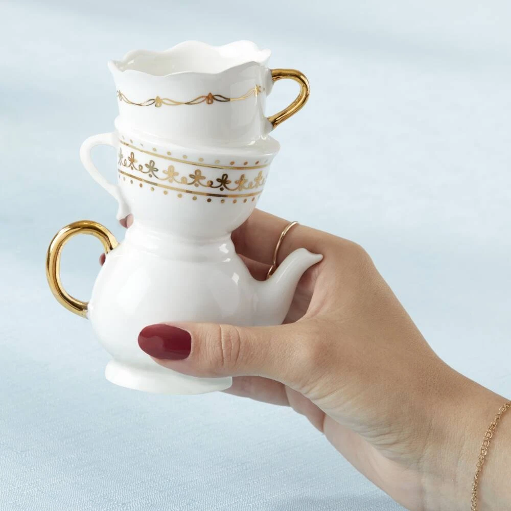 Kate Aspen® Medium Tea Time Whimsy Ceramic Bud Vase 7 Kate Aspen® Medium Tea Time Whimsy Ceramic Bud Vase - Image 5