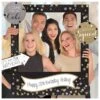 AMSCAN Sparkling Celebration Giant Customizable Photo Frame 1 AMSCAN Sparkling Celebration Giant Customizable Photo Frame -Optima Home Decor Store D693816S 1