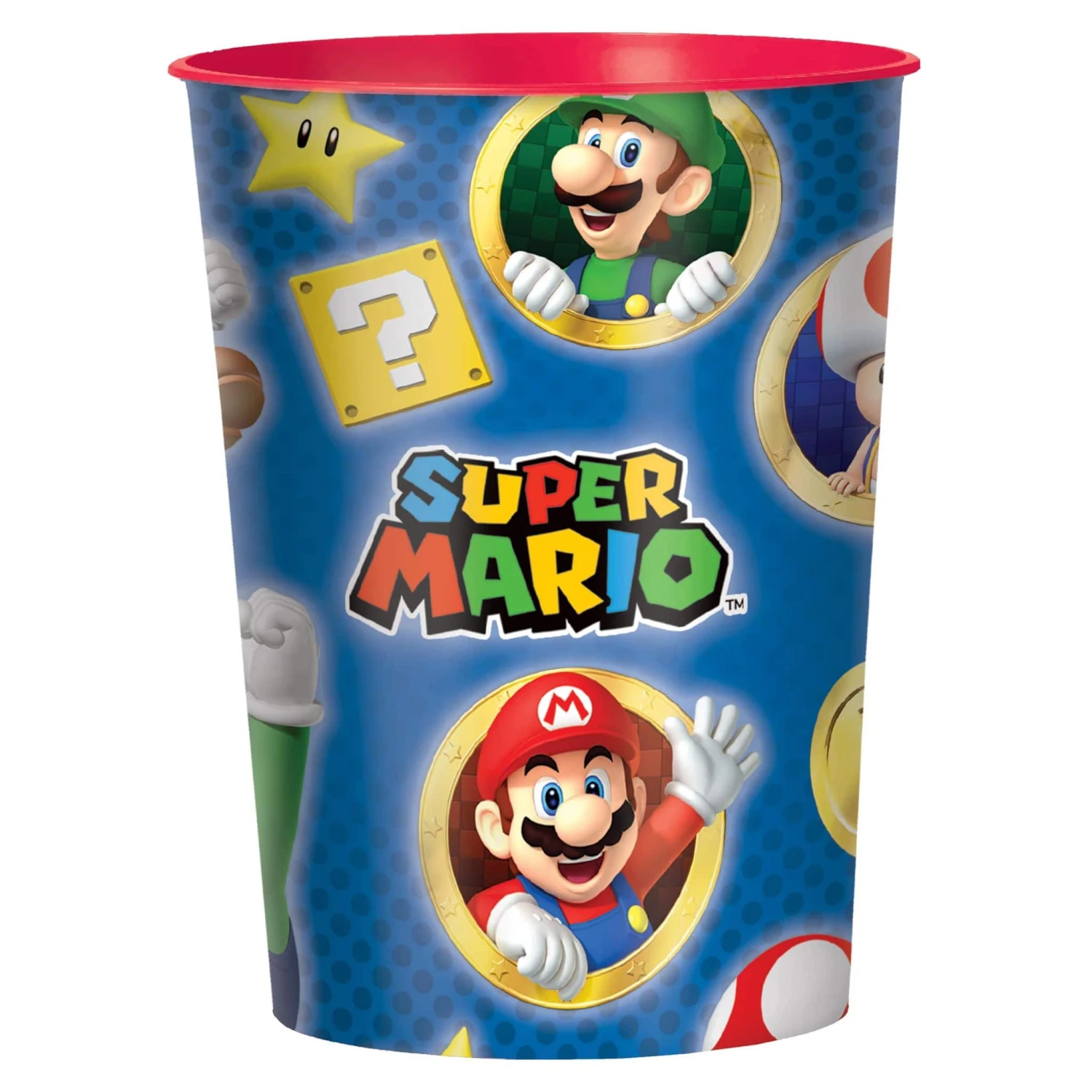 AMSCAN 16oz. Super Mario Brothers Metallic Favor Cup, 8ct. 3 AMSCAN 16oz. Super Mario Brothers Metallic Favor Cup, 8ct.