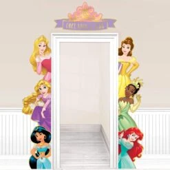 AMSCAN Disney® Princess Paper Door Decorations Kit