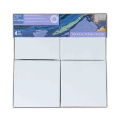 6 Packs: 4 Ct. (24 Total) Level 1 6" X 6" Deco Canvas Pack By Artist's Loft® -Optima Home Decor Store MP150856 1