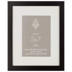 12 Pack: Black Frame With Mat, Aspect By Studio Décor® -Optima Home Decor Store MP187811 1