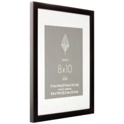 12 Pack: Black Frame With Mat, Aspect By Studio Décor® -Optima Home Decor Store MP187812 3