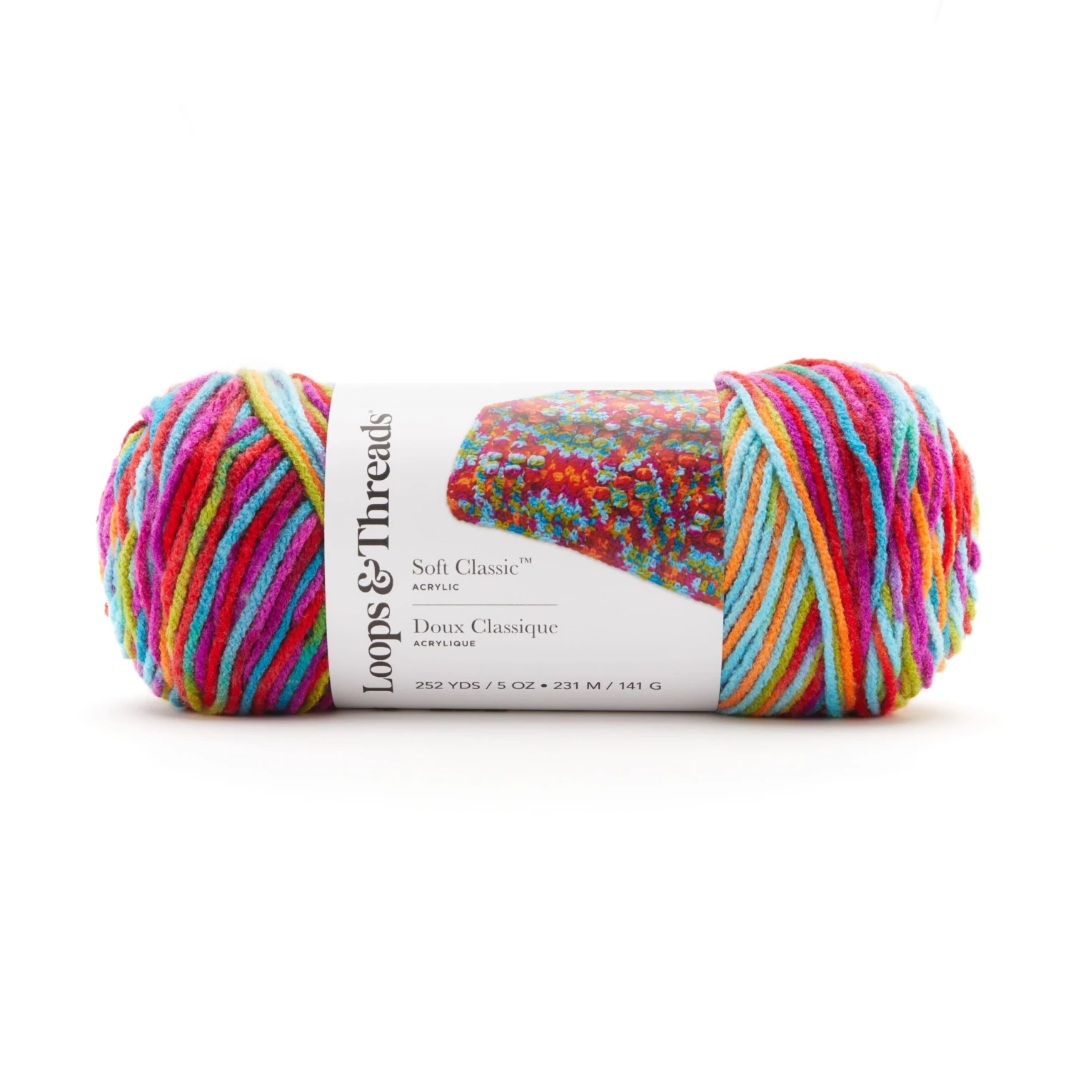 12 Pack: Soft Classic™ Multi Ombre Yarn By Loops & Threads® 3 12 Pack: Soft Classic™ Multi Ombre Yarn By Loops & Threads®
