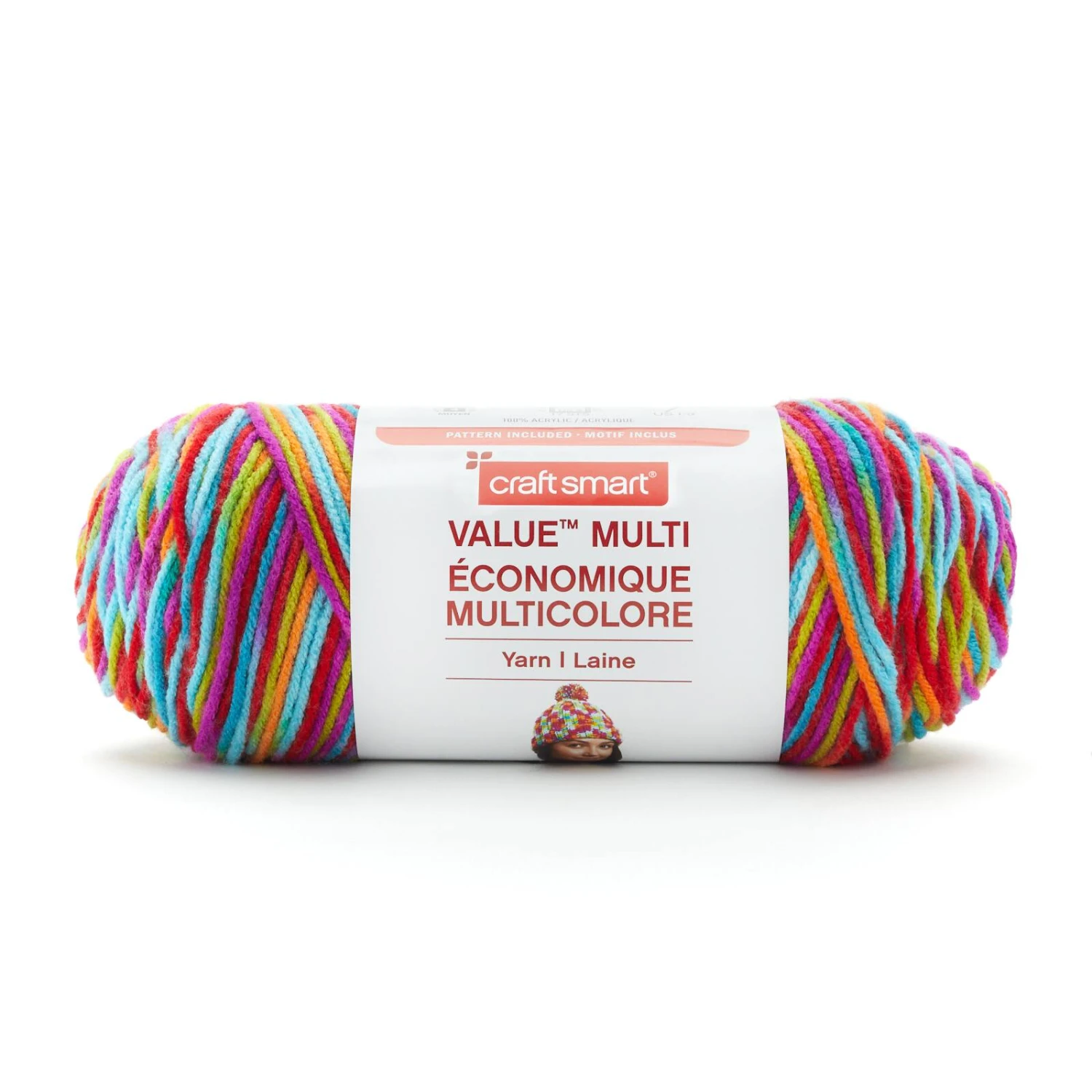 12 Pack: Soft Classic™ Multi Ombre Yarn By Loops & Threads® 4 12 Pack: Soft Classic™ Multi Ombre Yarn By Loops & Threads® - Image 2