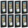 8 Pack: Black Panel 6" X 14" Shadow Box By Studio Décor® -Optima Home Decor Store MP223093 40