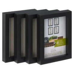 12 Packs: 4 Ct. (48 Total) Black 5" X 7" Shadow Box By Studio Décor® -Optima Home Decor Store MP226846 31