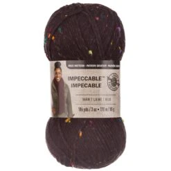 18 Pack: Impeccable™ Tweed Yarn By Loops & Threads® -Optima Home Decor Store MP227579 3