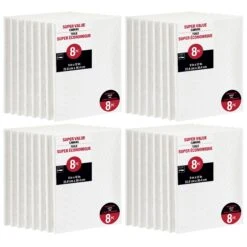 4 Packs: 8 Ct. (32 Total) 9" X 12" Super Value Canvas By Artist's Loft® Necessities™