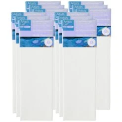 12 Pack: Level 1 Back Stapled Traditional Canvas By Artist's Loft™