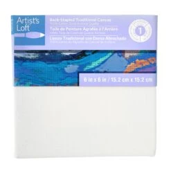 12 Pack: Level 1 Back Stapled Traditional Canvas By Artist's Loft™ 33 12 Pack: Level 1 Back Stapled Traditional Canvas By Artist's Loft™ -Optima Home Decor Store MP230615 30