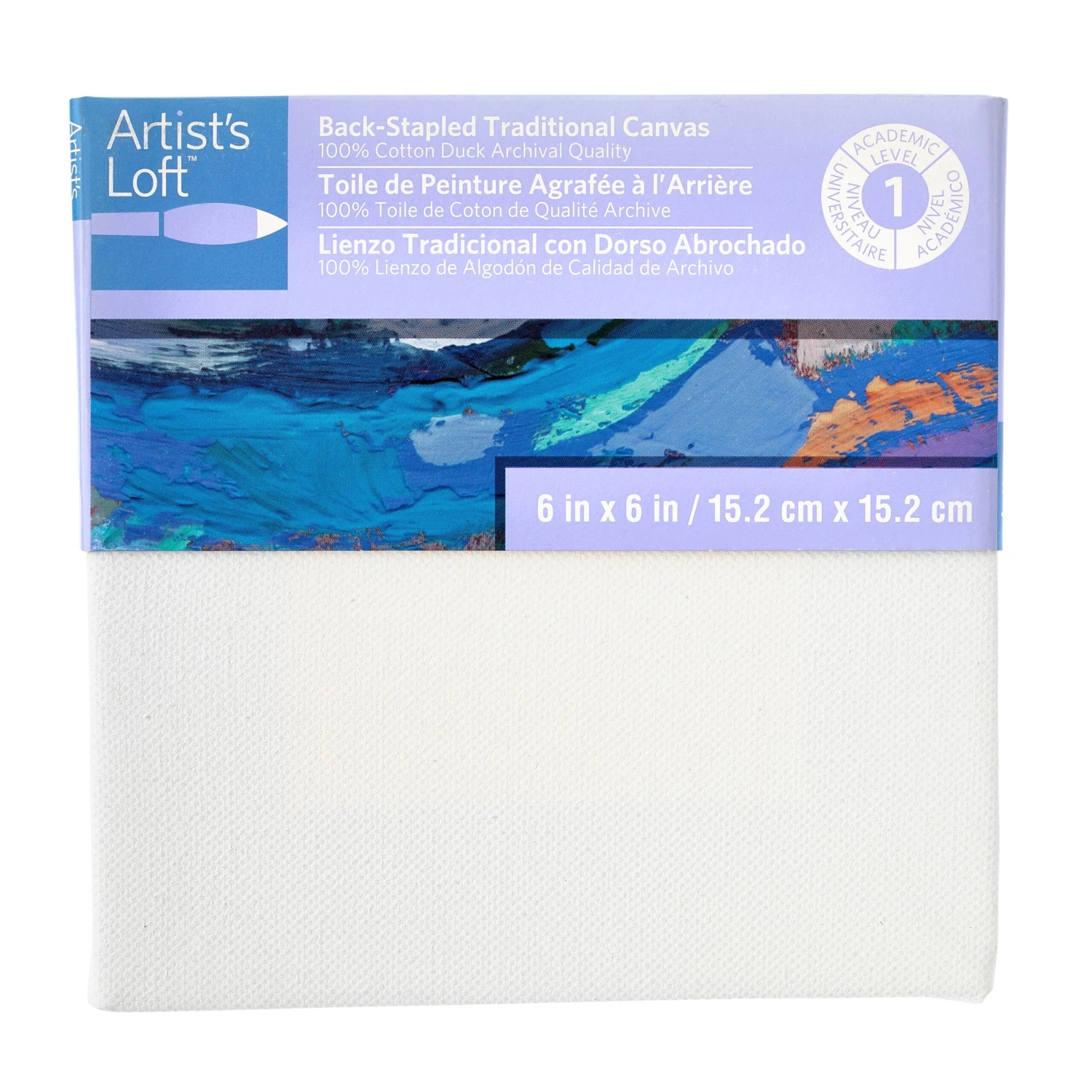 12 Pack: Level 1 Back Stapled Traditional Canvas By Artist's Loft™ 14 12 Pack: Level 1 Back Stapled Traditional Canvas By Artist's Loft™ - Image 12
