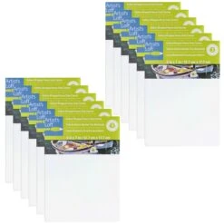 12 Pack: Level 3 Gallery Wrapped Heavy Duty Canvas By Artist's Loft® -Optima Home Decor Store MP233038 40