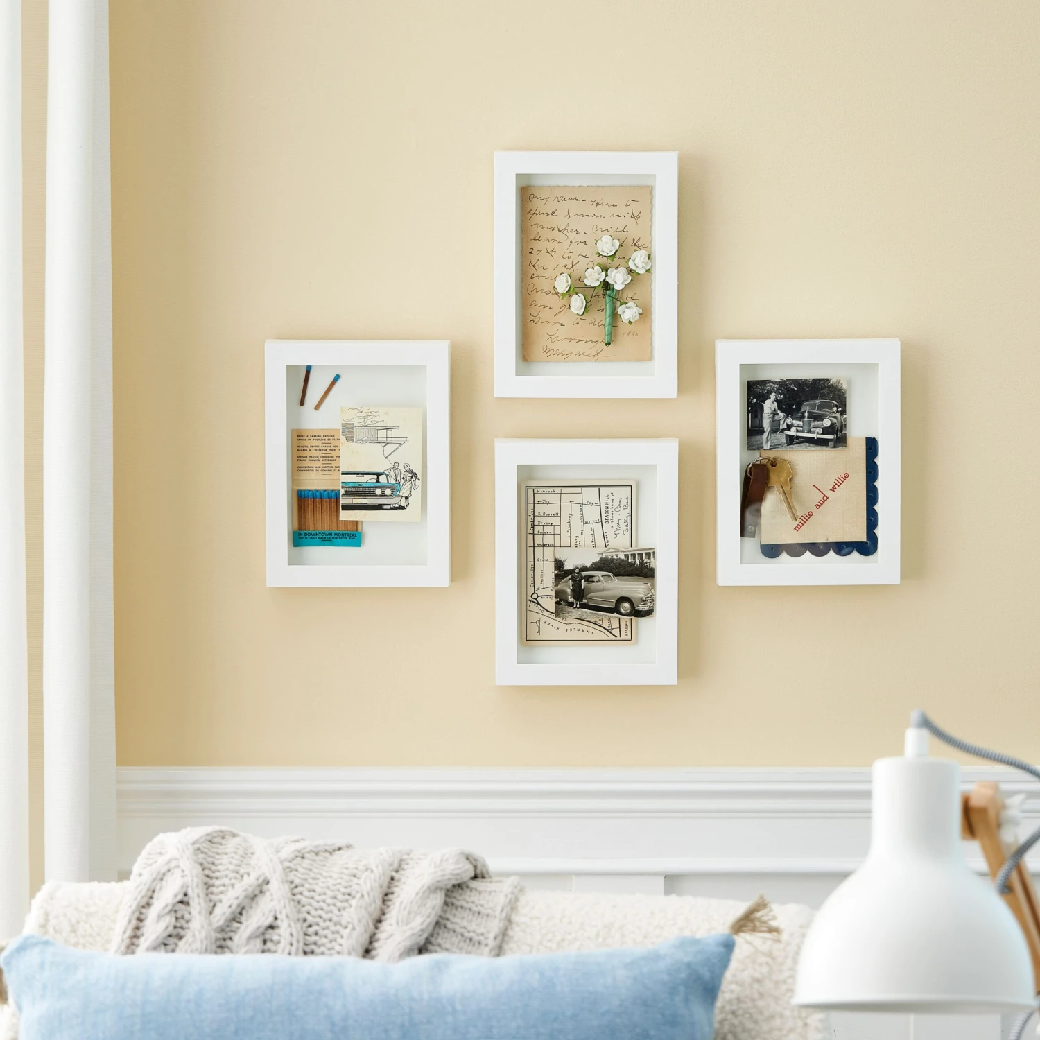 12 Packs: 4 Ct. (48 Total) White 5" X 7" Shadow Box By Studio Décor® 4 12 Packs: 4 Ct. (48 Total) White 5" X 7" Shadow Box By Studio Décor® - Image 2