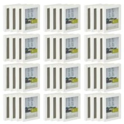 12 Packs: 4 Ct. (48 Total) White 5" X 7" Shadow Box By Studio Décor®