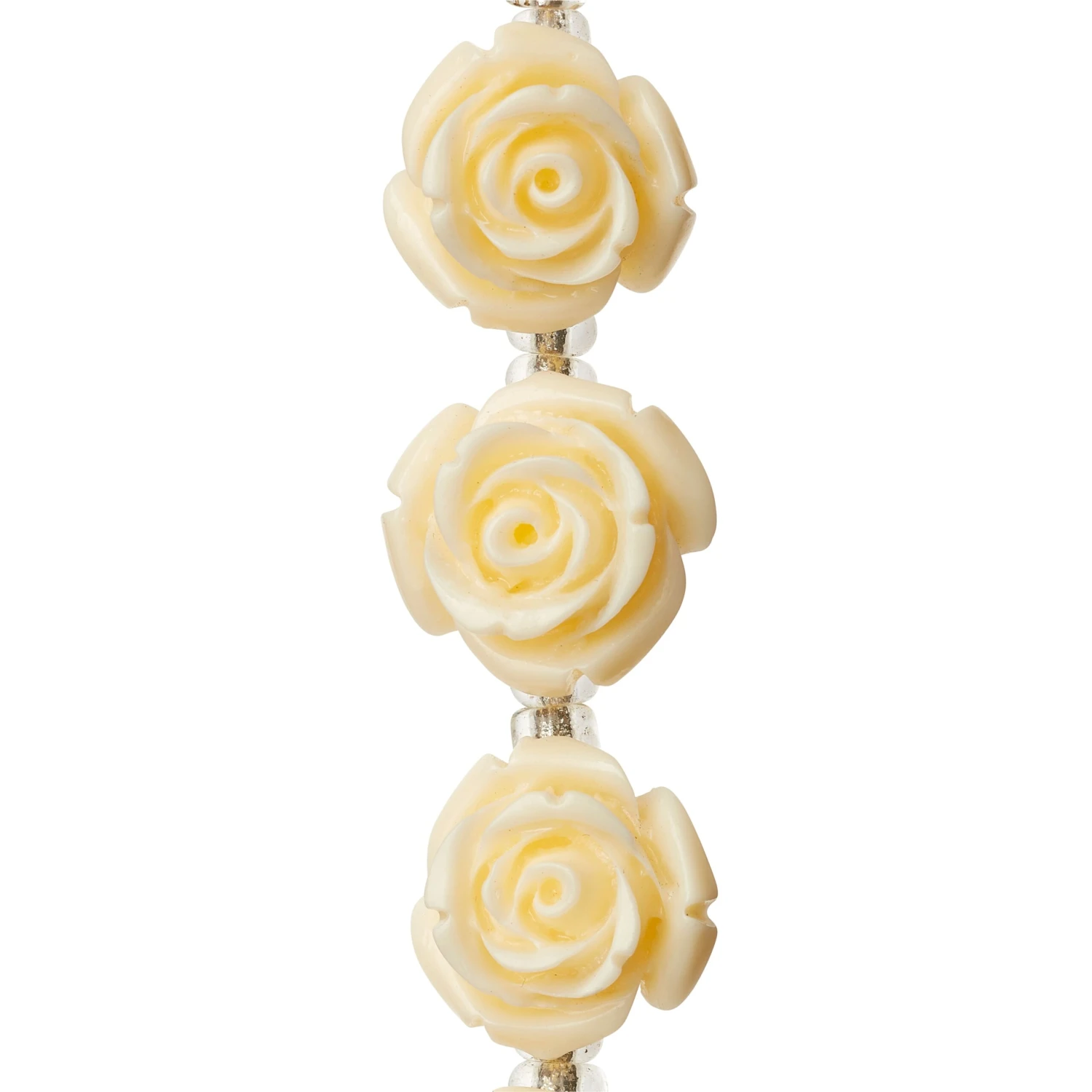 12 Pack: Stone Composite Flower Beads, 14mm By Bead Landing™ 9 12 Pack: Stone Composite Flower Beads, 14mm By Bead Landing™ - Image 7