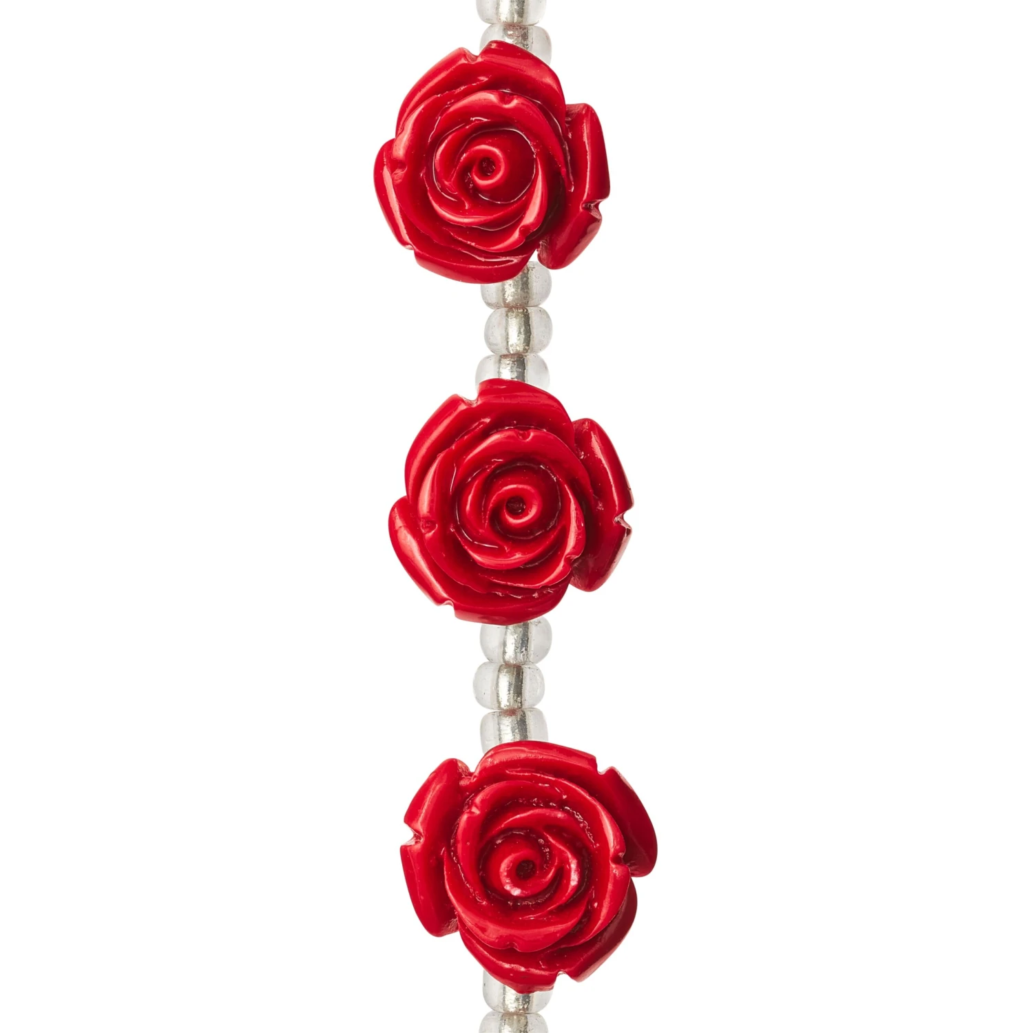 12 Pack: Stone Composite Flower Beads, 14mm By Bead Landing™ 3 12 Pack: Stone Composite Flower Beads, 14mm By Bead Landing™