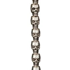 9 Packs: 12 Ct. (108 Total) Silver-Plated Metal Skull Beads, 12mm By Bead Landing™