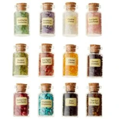 6 Pack: Bottles Of Gemstones By Bead Landing™, 0.2oz.
