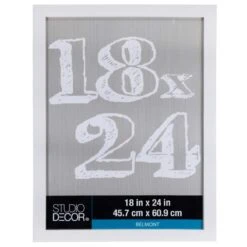 8 Pack: White 18" X 24" Belmont Frame By Studio Décor® -Optima Home Decor Store MP392849 1