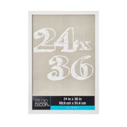 6 Pack: White 24" X 36" Belmont Frame By Studio Décor® -Optima Home Decor Store MP392850 30