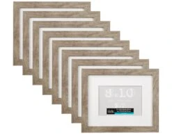 8 Pack: Gray Belmont Frame With Mat By Studio Décor® 29 8 Pack: Gray Belmont Frame With Mat By Studio Décor® -Optima Home Decor Store MP392853 40