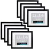 8 Pack: Black Belmont Frame With Mat By Studio Décor® -Optima Home Decor Store MP392856 40