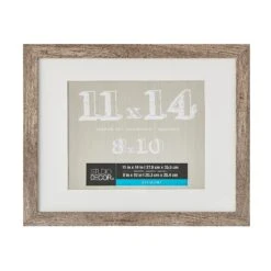 8 Pack: Gray Belmont Frame With Mat By Studio Décor® 23 8 Pack: Gray Belmont Frame With Mat By Studio Décor® -Optima Home Decor Store MP392857 30