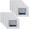 8 Pack: White Frame With Mat, Belmont By Studio Décor® -Optima Home Decor Store MP392858 40