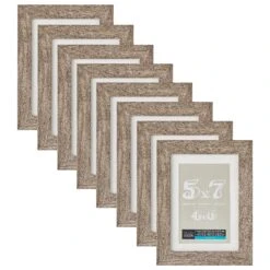 8 Pack: Gray Belmont Frame With Mat By Studio Décor® 24 8 Pack: Gray Belmont Frame With Mat By Studio Décor® -Optima Home Decor Store MP402248 40