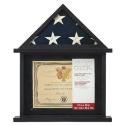 6 Pack: Flag & Certificate Display Case By Studio Décor® -Optima Home Decor Store MP403377 30