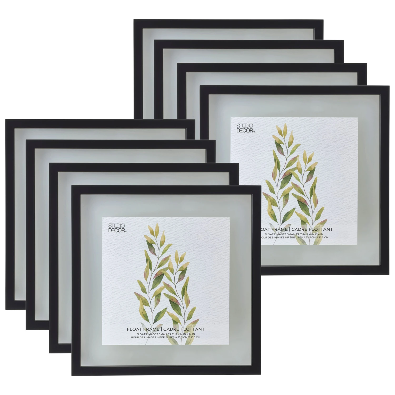 8 Pack: Black Float Frame By Studio Décor® 15 8 Pack: Black Float Frame By Studio Décor® - Image 13
