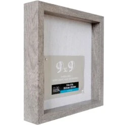 8 Pack: Gray 9" X 9" Belmont Shadow Box By Studio Décor® -Optima Home Decor Store MP468366 3