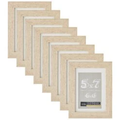 8 Pack: Blonde Frame With Mat, Belmont By Studio Décor® -Optima Home Decor Store MP505944 40