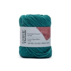 18 Pack: Everyday Cotton™ Yarn By Loops & Threads®