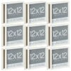 9 Packs: 2 Ct. (18 Total) White Fundamentals 12" X 12" Display Box By Studio Décor® -Optima Home Decor Store MP545050 40