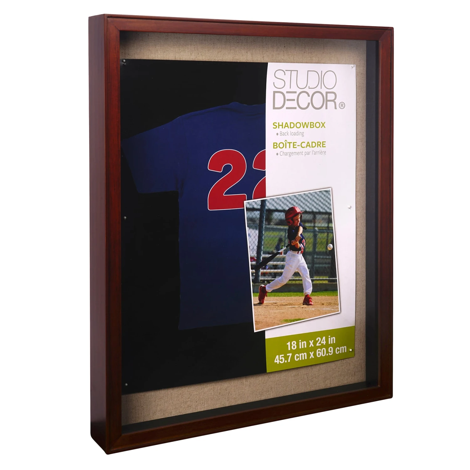 4 Pack: Walnut Shadow Box By Studio Décor® 5 4 Pack: Walnut Shadow Box By Studio Décor® - Image 3
