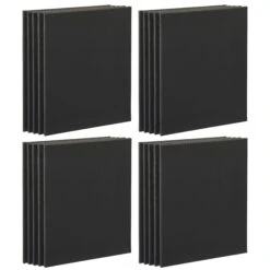 New Arrival 9 4 Packs: 5 Ct. (20 Total) 16" X 20" Black Canvas Super Value Pack By Artist's Loft® Necessities™