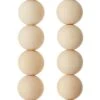 12 Pack: Raw Pine Wood Round Beads, 25mm By Bead Landing™