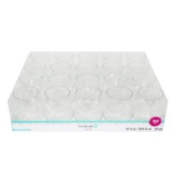 12 Packs: 20 Ct. (240 Total) 12oz. Stemless Wine Glasses By Celebrate It™ -Optima Home Decor Store MP598613 1