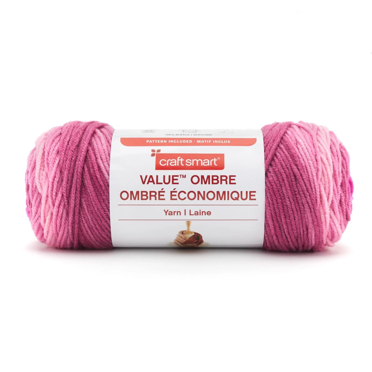 12 Pack: Soft Classic™ Ombre Yarn By Loops & Threads® 4 12 Pack: Soft Classic™ Ombre Yarn By Loops & Threads® - Image 2