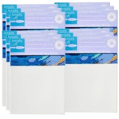 12 Pack: Level 1 Back Stapled Traditional Canvas By Artist's Loft™ 29 12 Pack: Level 1 Back Stapled Traditional Canvas By Artist's Loft™ -Optima Home Decor Store MP672105 40