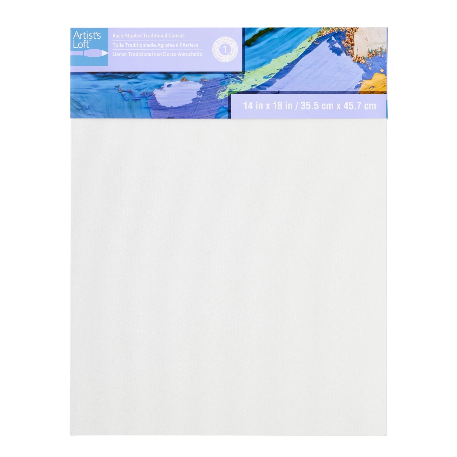 12 Pack: Level 1 Back Stapled Traditional Canvas By Artist's Loft™ 8 12 Pack: Level 1 Back Stapled Traditional Canvas By Artist's Loft™ - Image 6