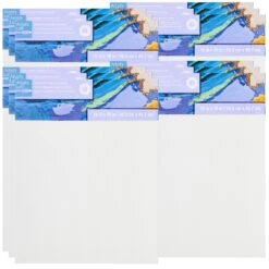 12 Pack: Level 1 Back Stapled Traditional Canvas By Artist's Loft™ 26 12 Pack: Level 1 Back Stapled Traditional Canvas By Artist's Loft™ -Optima Home Decor Store MP672451 40