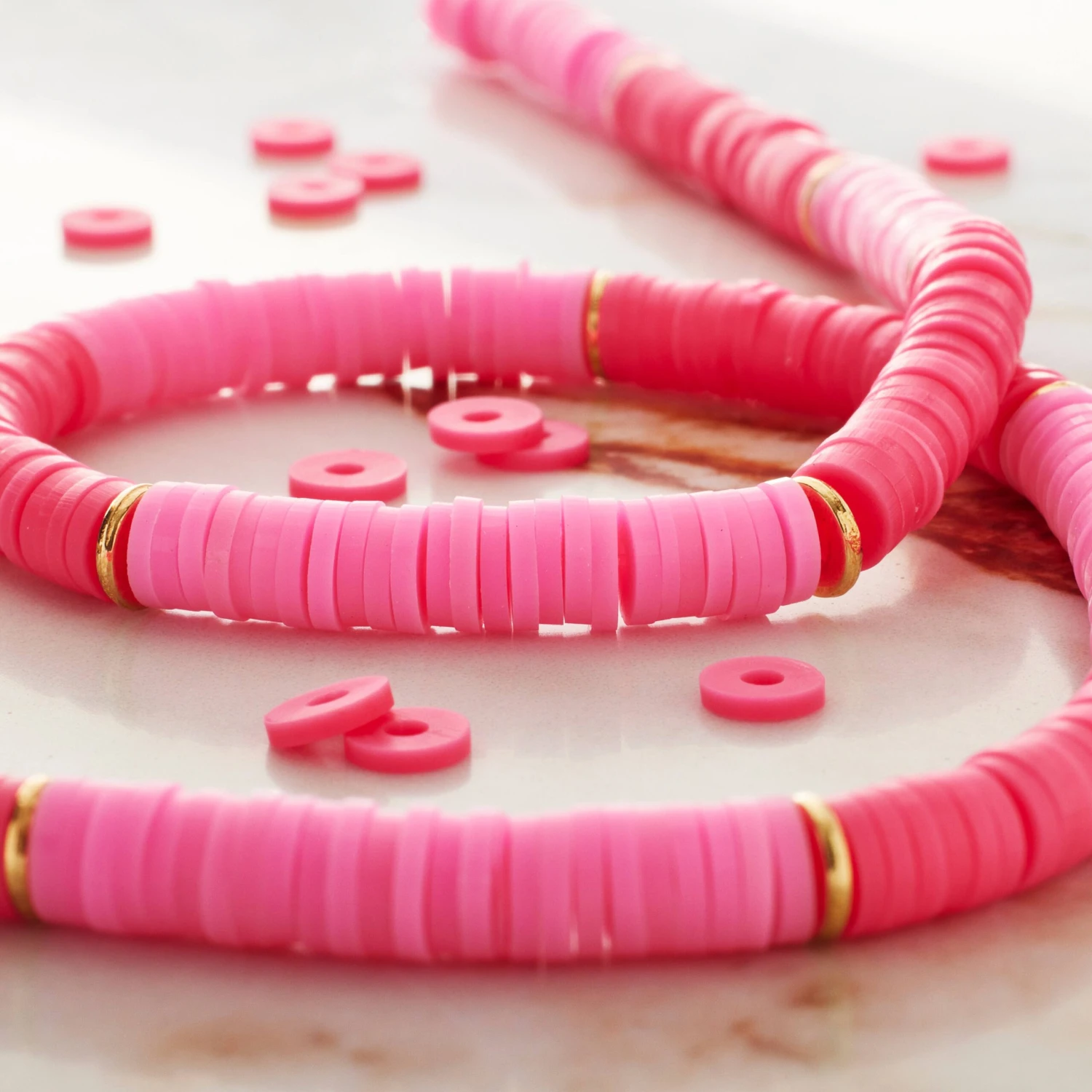 12 Pack: Polymer Clay Heishi Beads, 6mm By Bead Landing™ 19 12 Pack: Polymer Clay Heishi Beads, 6mm By Bead Landing™ - Image 17