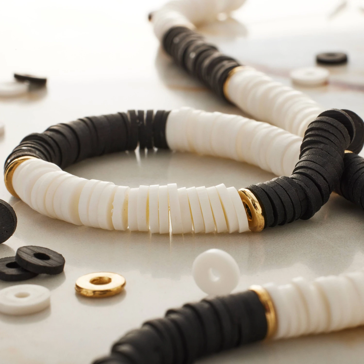 12 Pack: Polymer Clay Heishi Beads, 6mm By Bead Landing™ 10 12 Pack: Polymer Clay Heishi Beads, 6mm By Bead Landing™ - Image 8